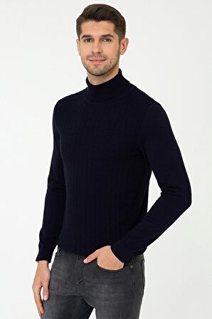 Lacıvert Erkek Kazak G021SZ0TK.000.1388111