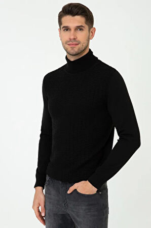 Sıyah Erkek Kazak G021SZ0TK.000.1388111