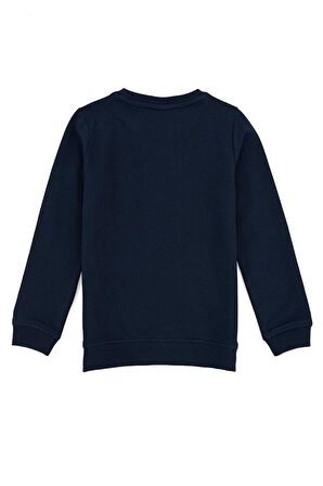 Lacivert Erkek Çocuk Sweatshirt