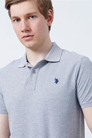 . Erkek Polo Yaka T-Shirt 6141350446 Taş