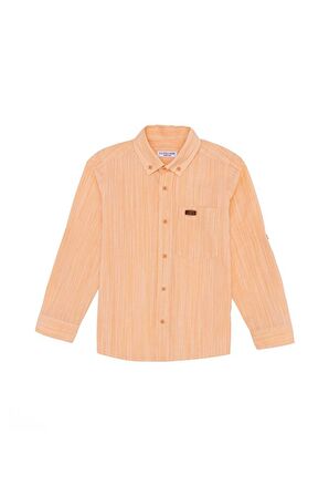 Sarı Erkek Çocuk Gömlek