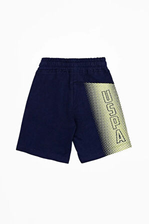 Erkek Çocuk Lacivert Örme Şort