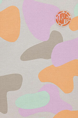 Kız Çocuk Taş Bisiklet Yaka Sweatshirt