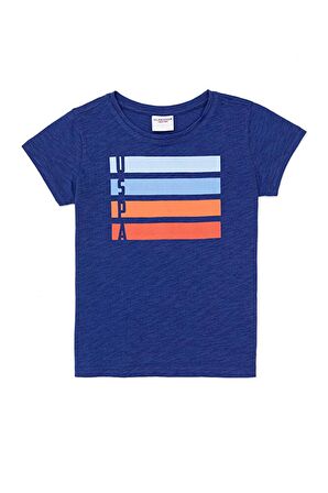 Mavi Kız Çocuk T-Shirt