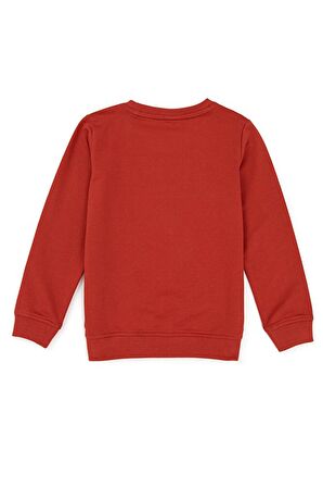 Turuncu Erkek Çocuk Sweatshirt