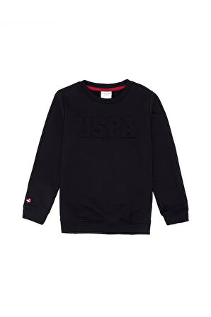 Siyah Erkek Çocuk Sweatshirt