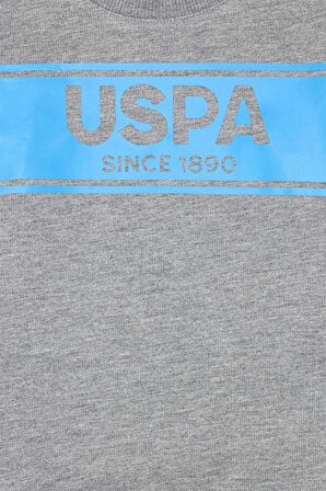 Erkek Çocuk Gri Melanj Sweatshirt