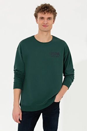 Yeşil Erkek Sweatshirt