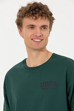 Yeşil Erkek Sweatshirt