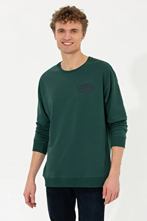 Yeşil Erkek Sweatshirt