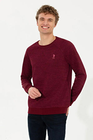 Erkek Vişne Sweatshirt