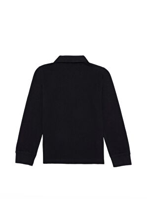 Çocuk Polo Yaka Sweatshirt