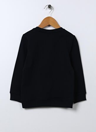 Baskılı Erkek Çocuk Lacivert Sweatshırt Bury