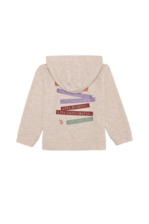 Beyaz Kız Çocuk Sweatshirt