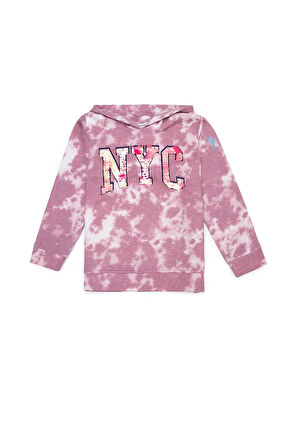 Kız Çocuk Pembe Sweatshırt Kesanekıds