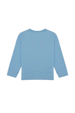 Mavi Kız Çocuk Sweatshirt