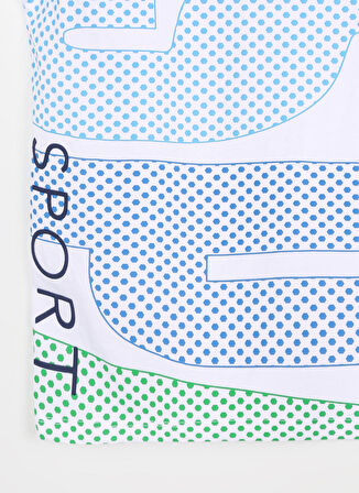 U.S. Polo Assn. Beyaz Erkek Çocuk Bisiklet Yaka Kısa Kollu Düz T-Shirt PUNOKIDS