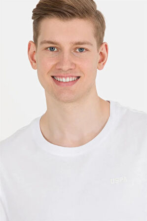 Erkek Bisiklet Yaka Basic T-shirt