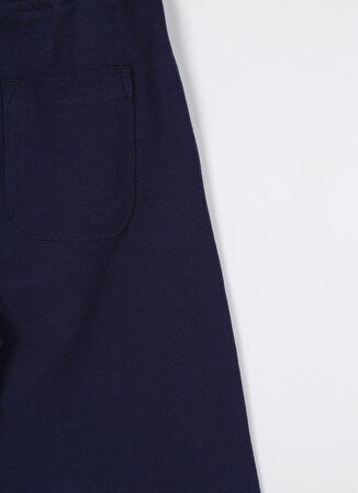 U.S. Polo Assn. Lacivert Erkek Çocuk Diz Üstü Düz Şort GUNDERIY023