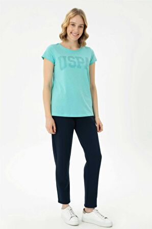 U.S. Polo Assn. Kadın Tişört 50262670-VR090