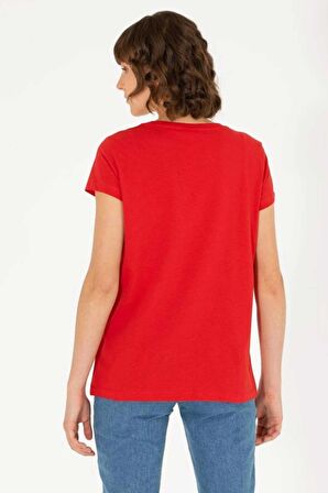 U.S. Polo Assn. Kadın Tişört 50262670-VR030