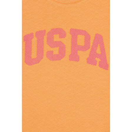 Kız Çocuk  Bisiklet Yaka Basic Tişört