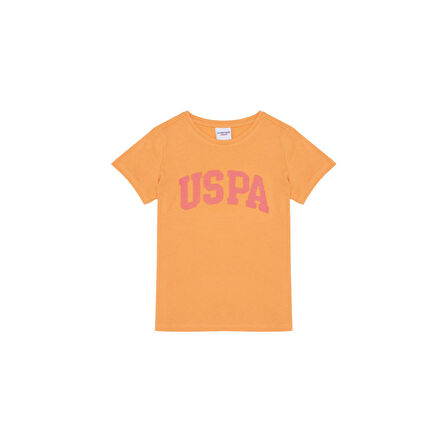 Kız Çocuk  Bisiklet Yaka Basic Tişört