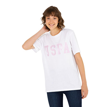 Kadın Bisiklet Yaka Basic Tişört 1567253