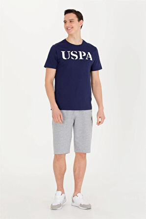 U.S. Polo Assn. Erkek Bisiklet Yaka T-Shirt 1571124 Lacivert