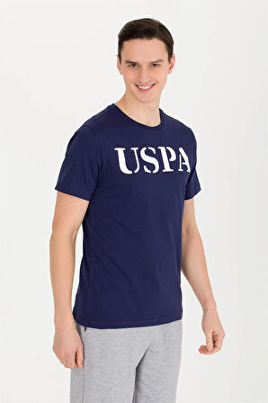 U.S. Polo Assn. Erkek Bisiklet Yaka T-Shirt 1571124 Lacivert