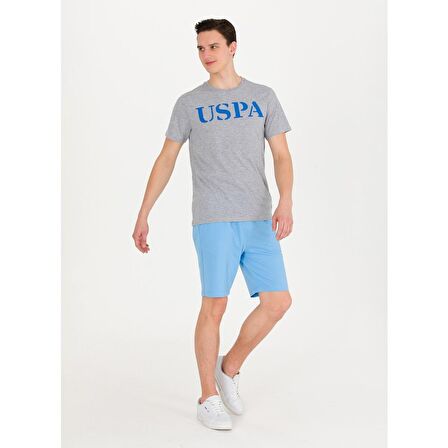 U.s. Polo Assn. T-Shirt Gri Melanj