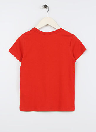 U.S. Polo Assn. Baskılı Kırmızı Erkek Çocuk T-Shirt TUMBESKIDS