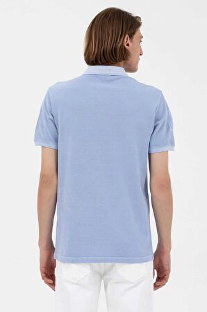. Erkek Regular Fit Polo Yaka T-Shirt 1573851 Mavi