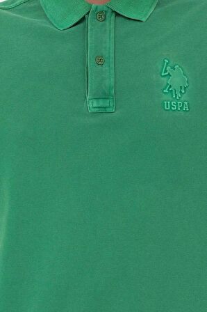 . Erkek Regular Fit Polo Yaka T-Shirt 1573851 Yeşil