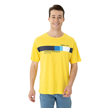 Erkek Comfort Bisiklet Yaka Tişört