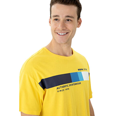 Erkek Comfort Bisiklet Yaka Tişört