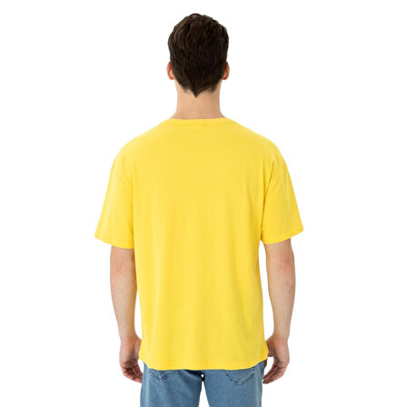 Erkek Comfort Bisiklet Yaka Tişört