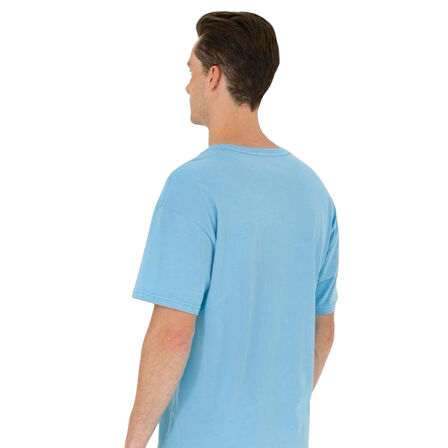 Erkek Comfort Bisiklet Yaka Tişört