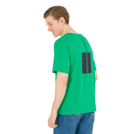 Erkek Comfort Bisiklet Yaka Tişört