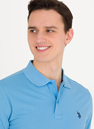 U.S. Polo Assn. Turkuaz Erkek Polo T-Shirt GTP04IY023