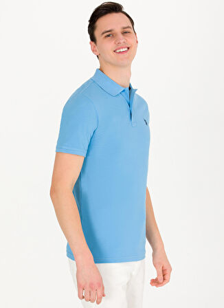 U.S. Polo Assn. Turkuaz Erkek Polo T-Shirt GTP04IY023