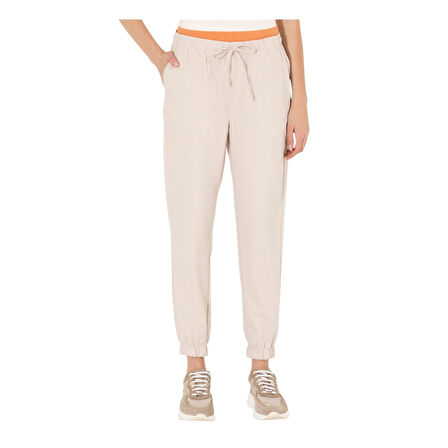 Kadın Lastikli Bel Standart Pantolon Gras