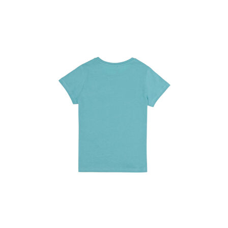 Kız Çocuk Bisiklet Yaka Tişört