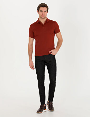 Erkek Slim Fit Jean Pantolon-Black | 36