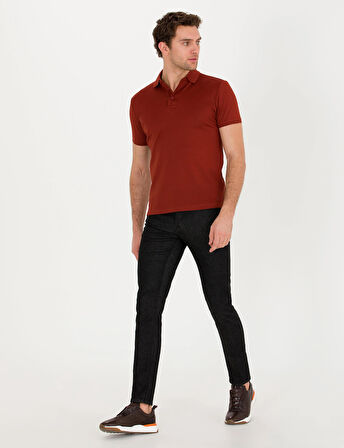 Erkek Slim Fit Jean Pantolon-Black | 36