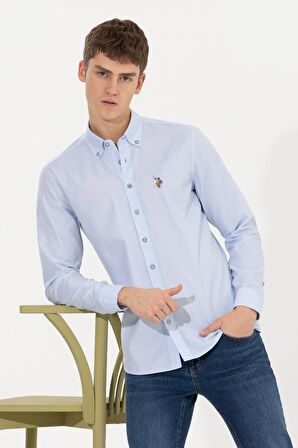 U.S. POLO ASSN. ERKEK DOKUMA GOMLEK G081SZ004-1571045