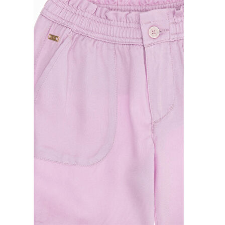 U.S. Polo Assn. Kız Çocuk Dokuma Şort