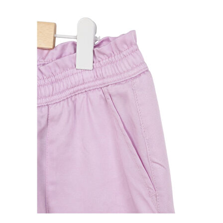 Normal Bel Relaxed Pembe Kız Çocuk Şort Avakıds