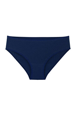 Kadın Fitilli Bato Model 7'li Külot Set Karışık Renkler Kts3021