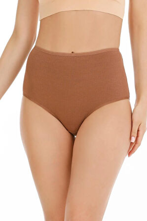 Kadın Fitilli Yüksek Bel 7'li Külot Set - Kts3080